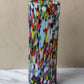 Glass Vase with Confetti Carmen Design