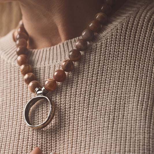 Danica Silver Necklace