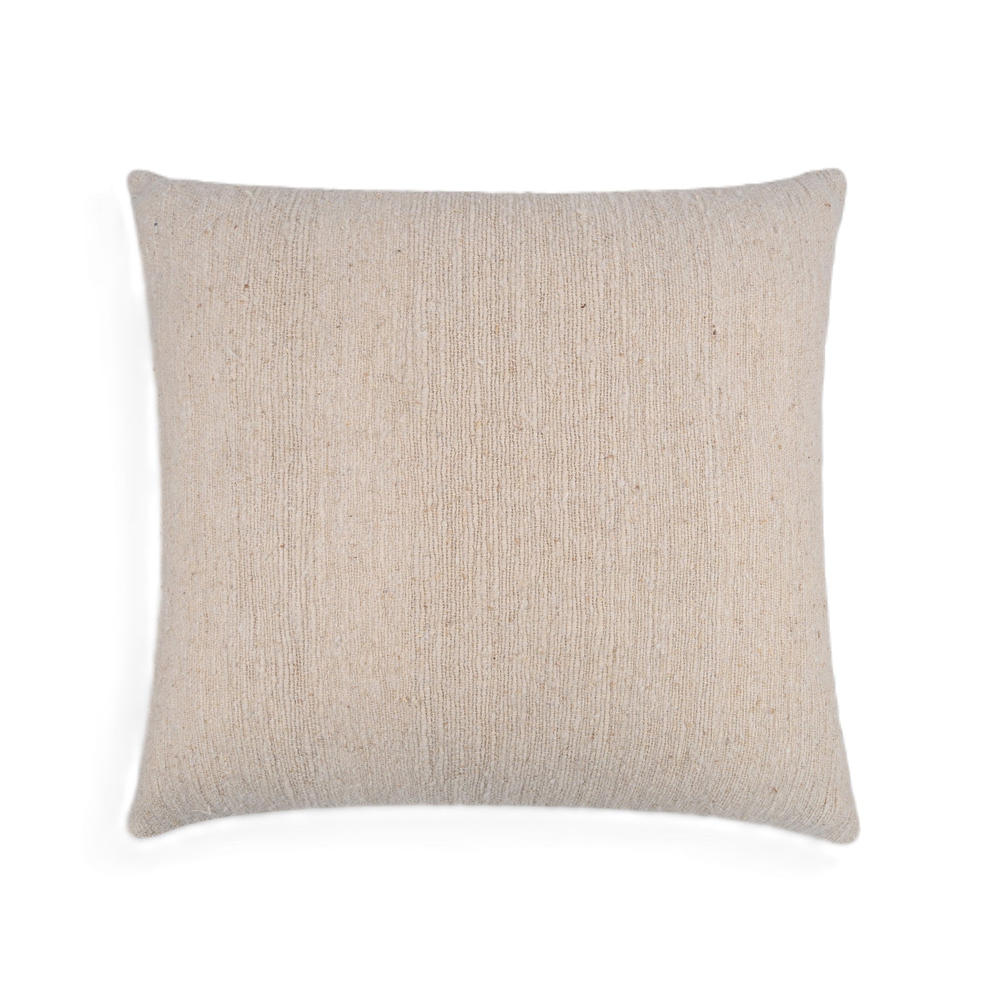 Natural Harmony Cotton Nettle Solid Throw & Lumbar Pillow Cover