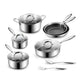 BE | LIVING CIRCLAD Series 12-Piece Cookware Set