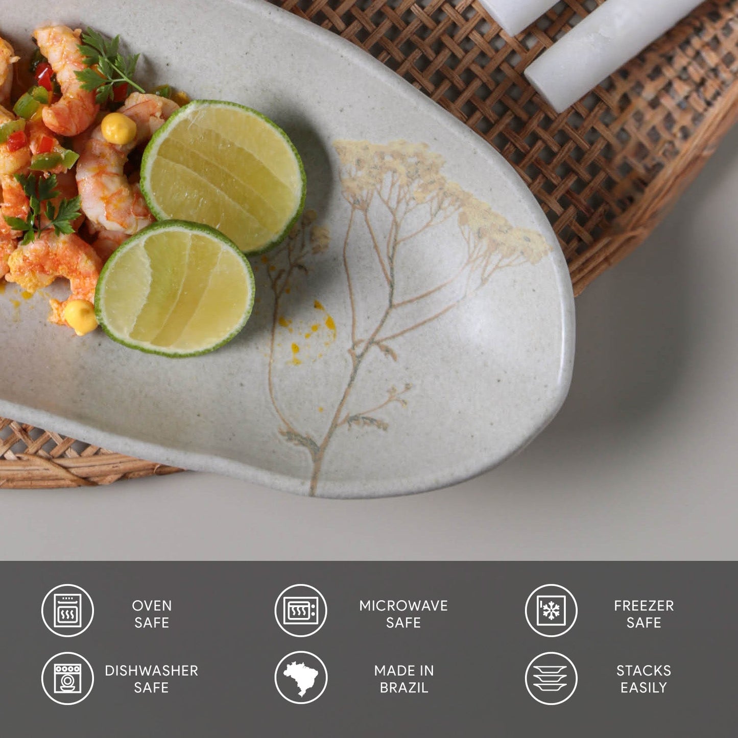 Deep Oval Platter Set of 4