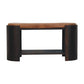 Artisan Furniture Solid Wood Arcus Shoe Bench