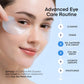 Terez & Honor Under Eye Patches for Dark Circles with 8% Caffeine Eye Cream - Eye Care 2 Step Kit, Dermatologist Tested Korean Skincare Formula, 60 Pcs + 20mL