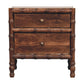Solid Wood Bamboo Frame Nightstand
