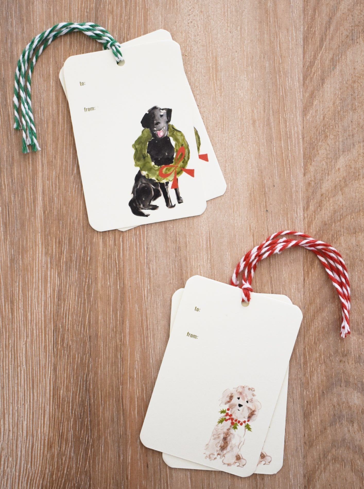 DOG GIFT TAGS