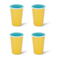 S/4 Large Enamel Tumbler  - Two Tone