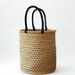 Natural w/ Black Horizontal Dashes Laundry Hamper