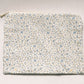 Vintage-Inspired Floral Pouch- Bluebell Breeze