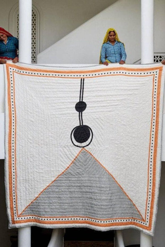 Bauhaus Quilt Reverse
