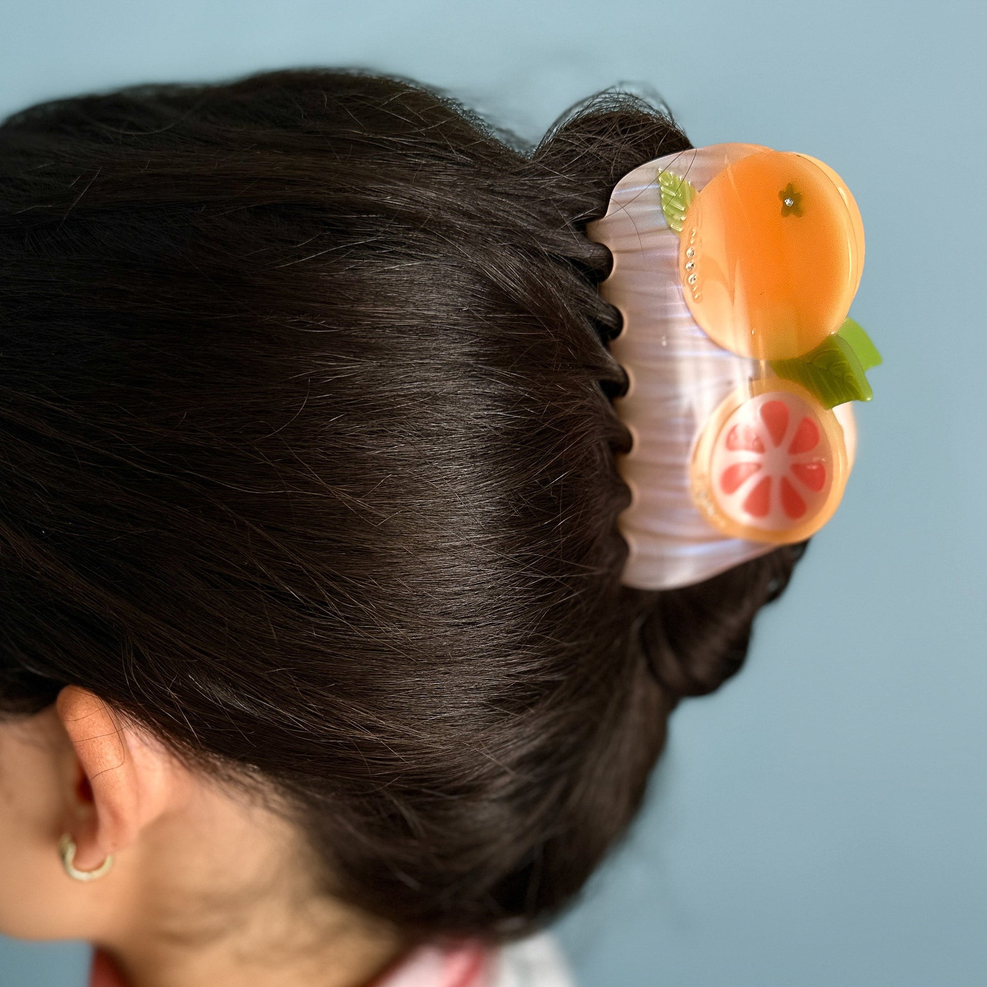 California Pomelo Hair Claw