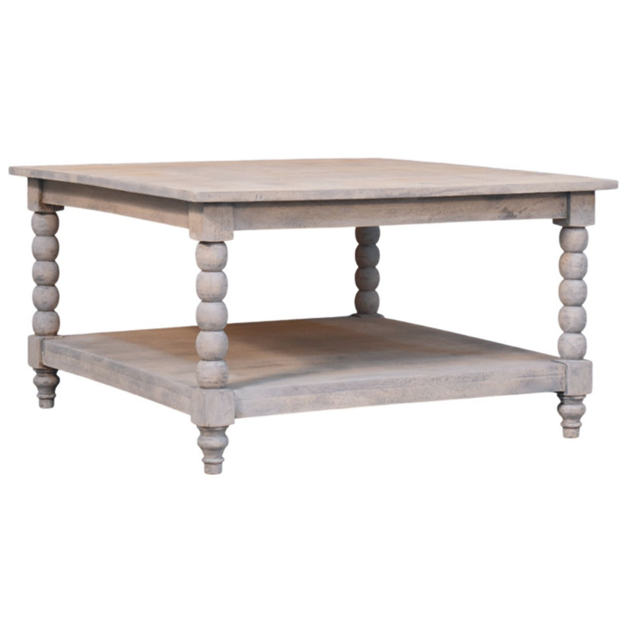 Solid Wood Barclay Acid Wash Coffee Table