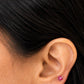 Oval Birthstone Stud Earrings