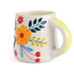 Floral Extravaganza Coffee Mug- Multi ,  3.5 X 2.5 Inches ( Set of 2 )