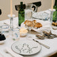 Ribbon Dinner Plates