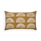 Radiance handcrafted Sunburst print lumbar pillow cover