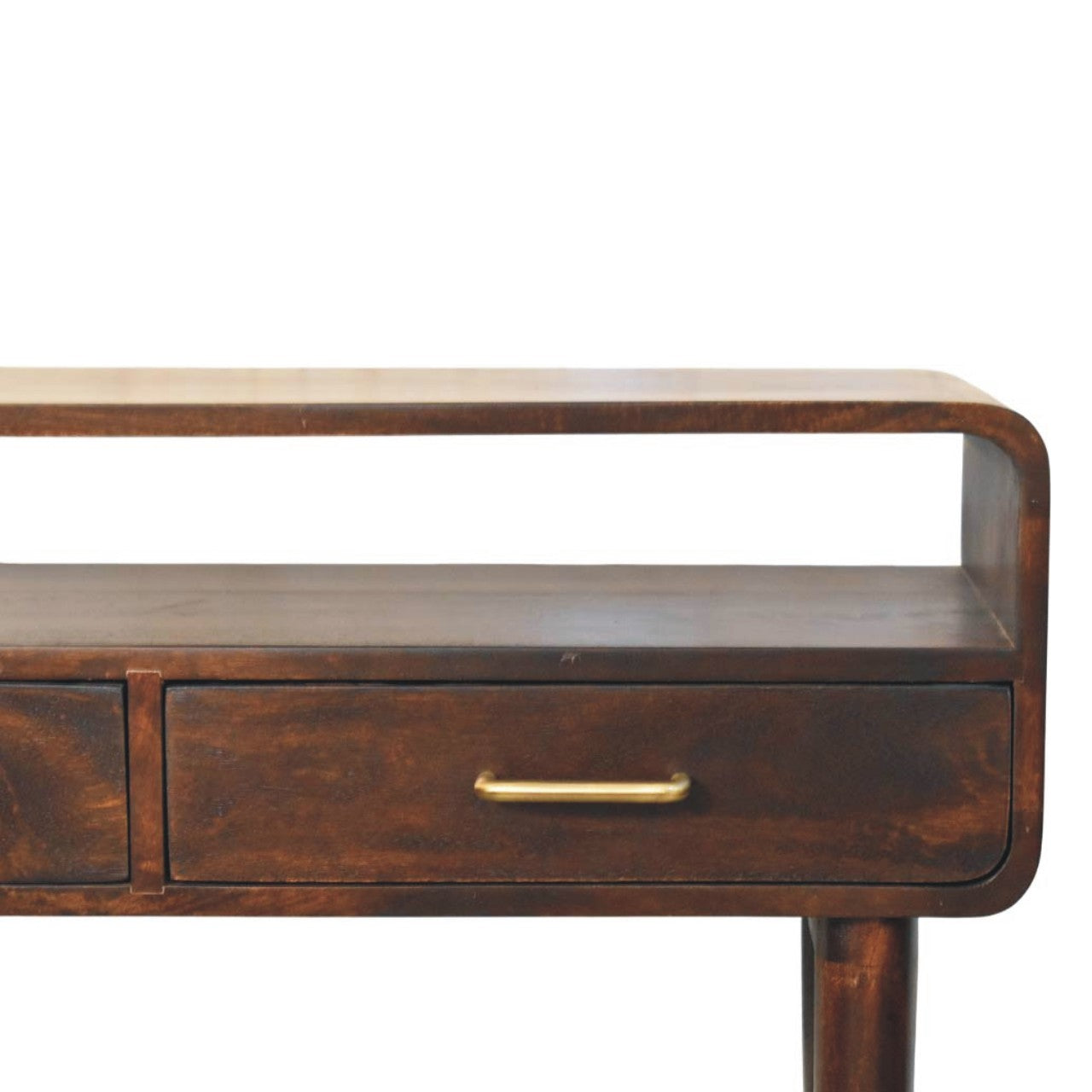 Solid Wood Apollo Loop Console Desk