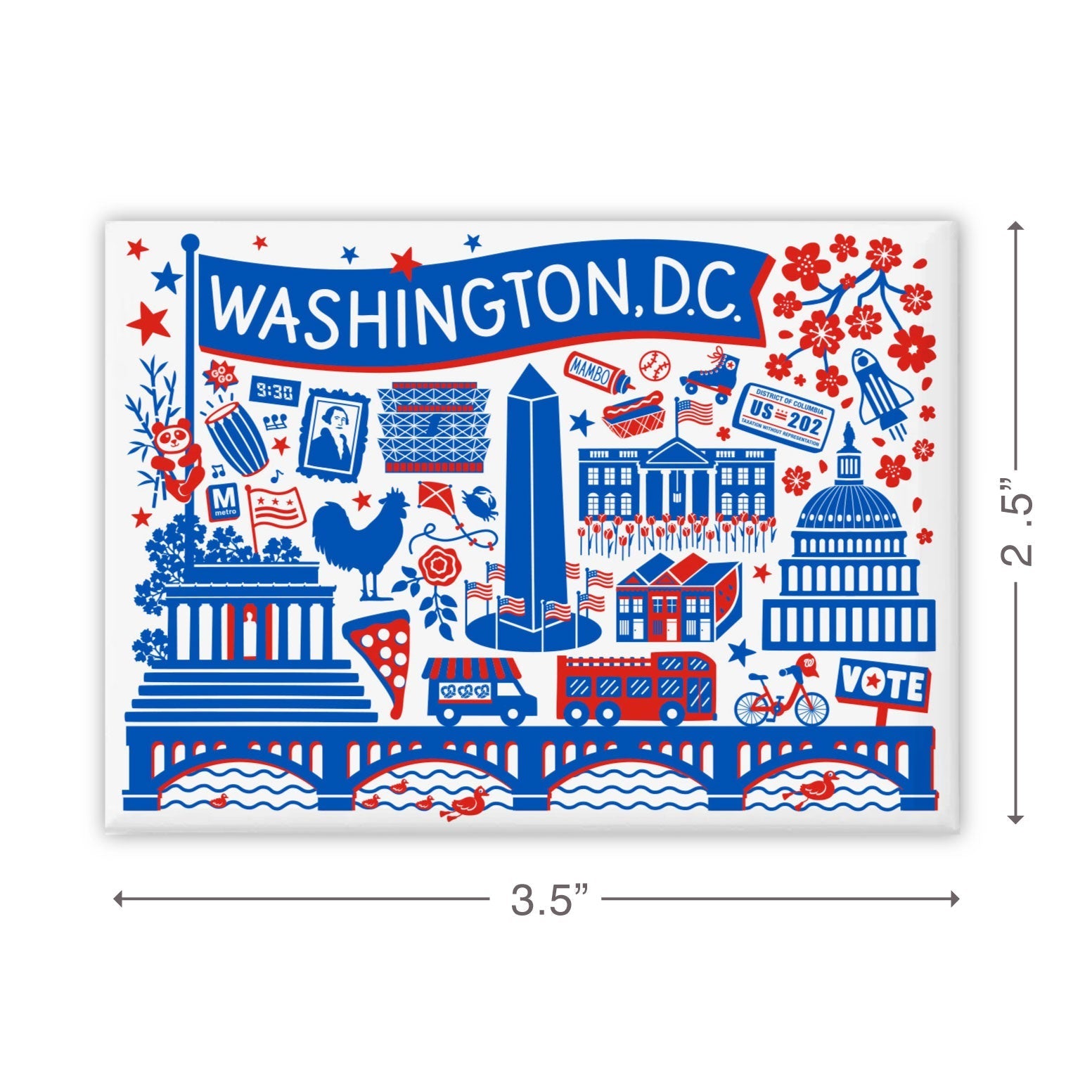 DC Landmarks Magnet