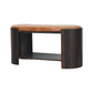 Artisan Furniture Solid Wood Arcus Shoe Bench