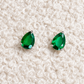 Teardrop Stud Earrings