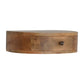 Solid Wood Wall-Mounted Rounded Nightstand