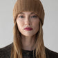 Ribbed Beanie - Camel
