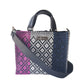 Bloom Medium Woven Crossbody Drawstring Bag