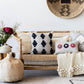 Isuvinu Cotton Square Throw Pillow