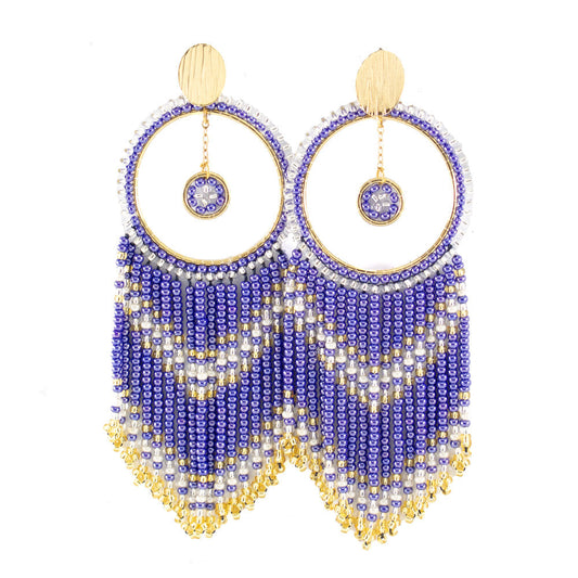 Perla Earring Blue