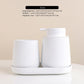Rubber Paint Liquid Bathroom Accessories Set Sustainable Ceramic