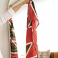 Fawn Square Silk Artisanal Scarf In Multicolor Hand Crafted Shibori Print