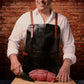 Theodore Black Leather Apron