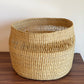 Mixed Weave Natural Planter Basket - Small