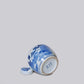 Blue and White Porcelain Playing Children Round Storage Jar