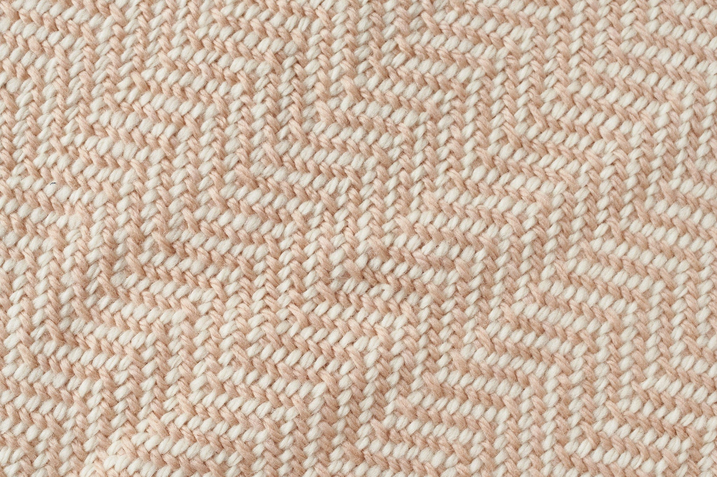 Chevron Pattern Soft Wool Throw Size Blanket
