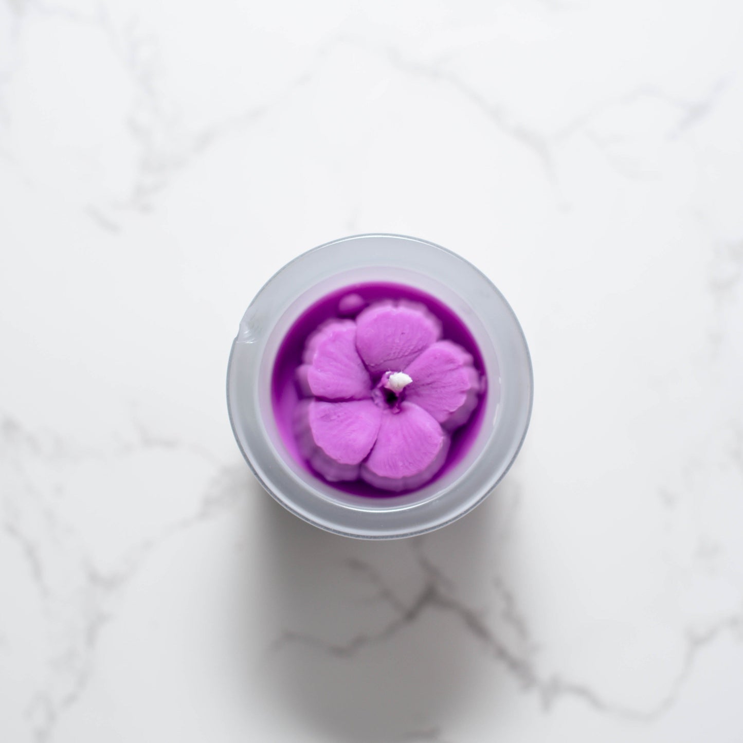 Brown Box Sale! Hibiscus Flower Candle