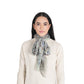Magnolia Blossom Gradient Square Wrap - Mint Grey