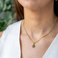Labradorite Prong Pendant Necklace