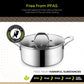 BE | LIVING CIRCLAD Series Casserole with Lid 5 qt / 8.5"/ 24 cm