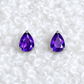 Teardrop Stud Earrings