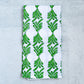 S/2 Tea Towel Set - Palmetto & Stripe, Green