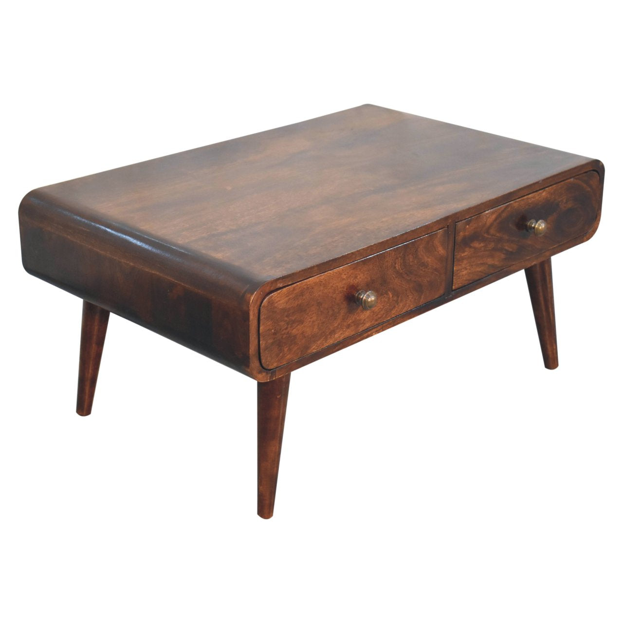 Solid Wood California Walnut Sonata Coffee Table