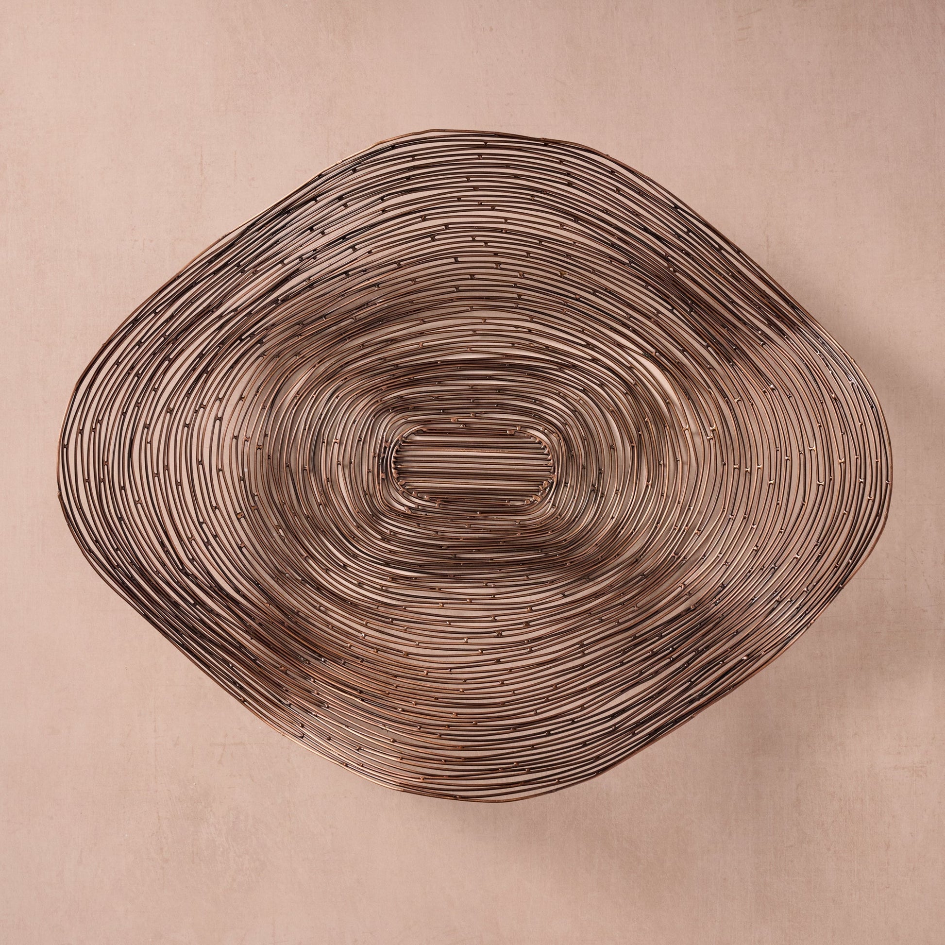Lahar Wavy Wire Bowl