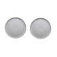 Inka Dinner Plate, Pack of 2 - White/Light Brown