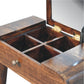 Solid Wood Mini California Walnut Dressing Table