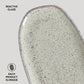 Shallow Organic Oval Platter Small Set of 4
