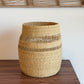 Mixed Weave Natural Planter Basket - Medium