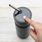 Uvio Self-Purifying Water Bottle - Charcoal Black