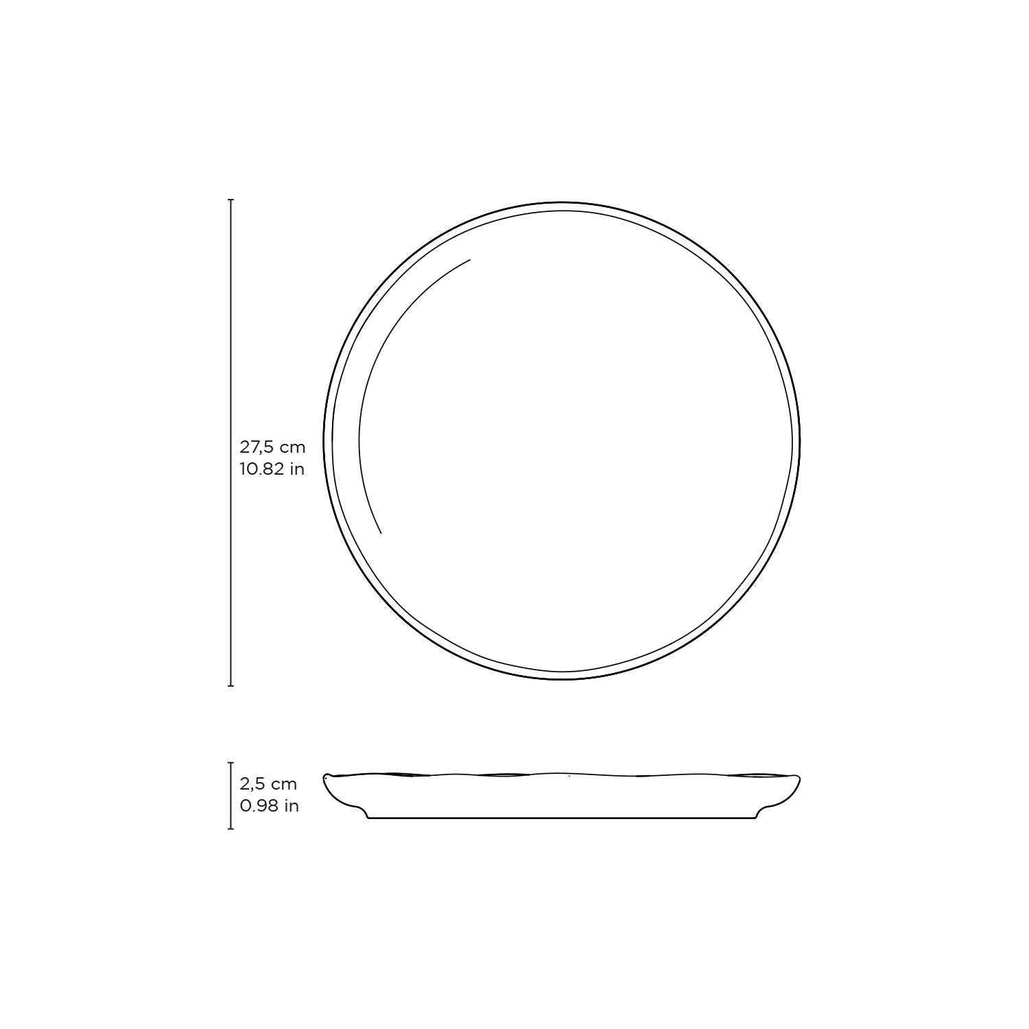 Dinner Plate Set of 6