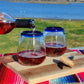 Stemless Wine Glasses - Set of 6