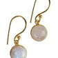 Moonstone Dew Drop Earrings